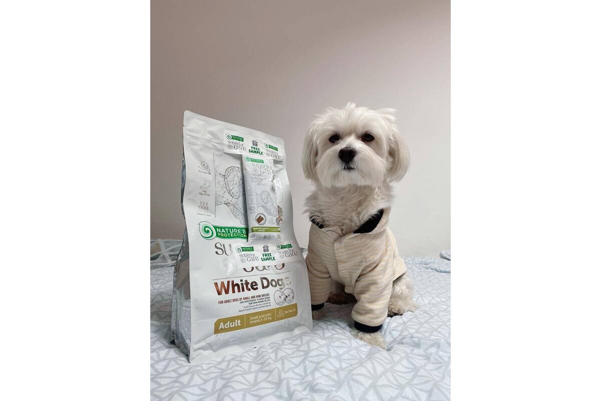 Adult Dogs Food for Light Coat Small Breeds with Lamb