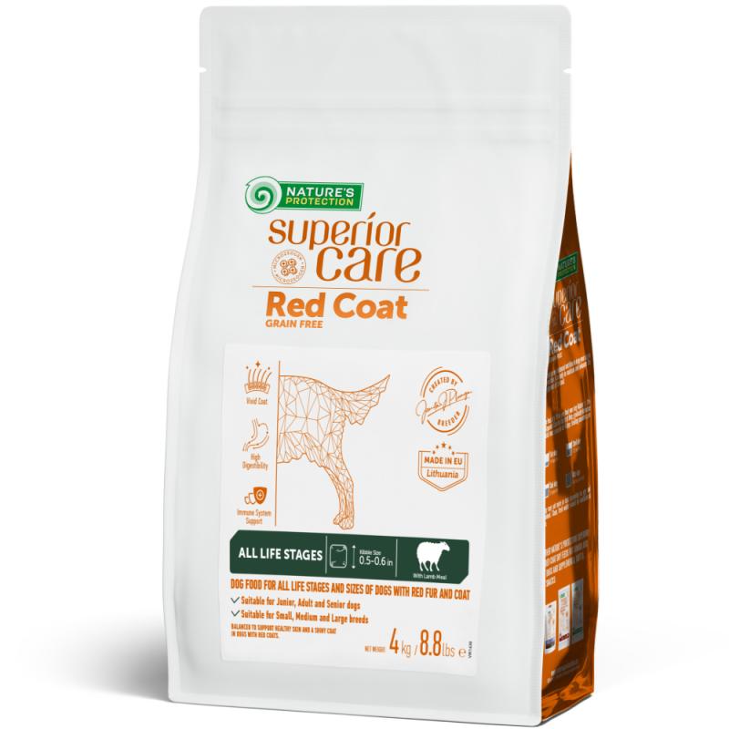Nature's Protection Superior Care Red Coat Grain-Free Lamb Dog