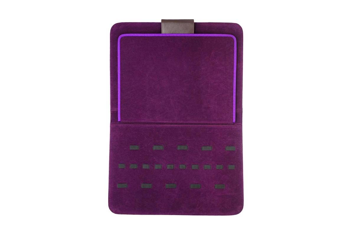 Tauro Pro Line Janita Plungė Leather Scissors Case For Grooming Scissors Elegant-Looking