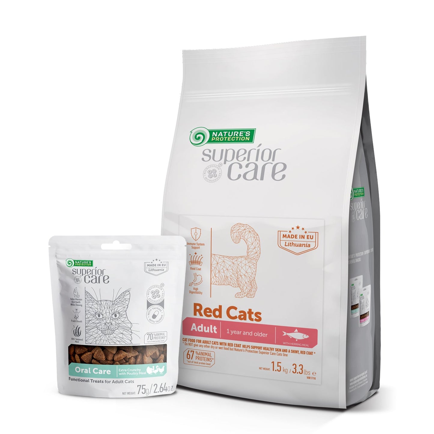 Red Cats Wellness Bundle 3.3lbs NPSC47637US_KIKNPSC47715US - Kika USA SuperiorCare.Pet