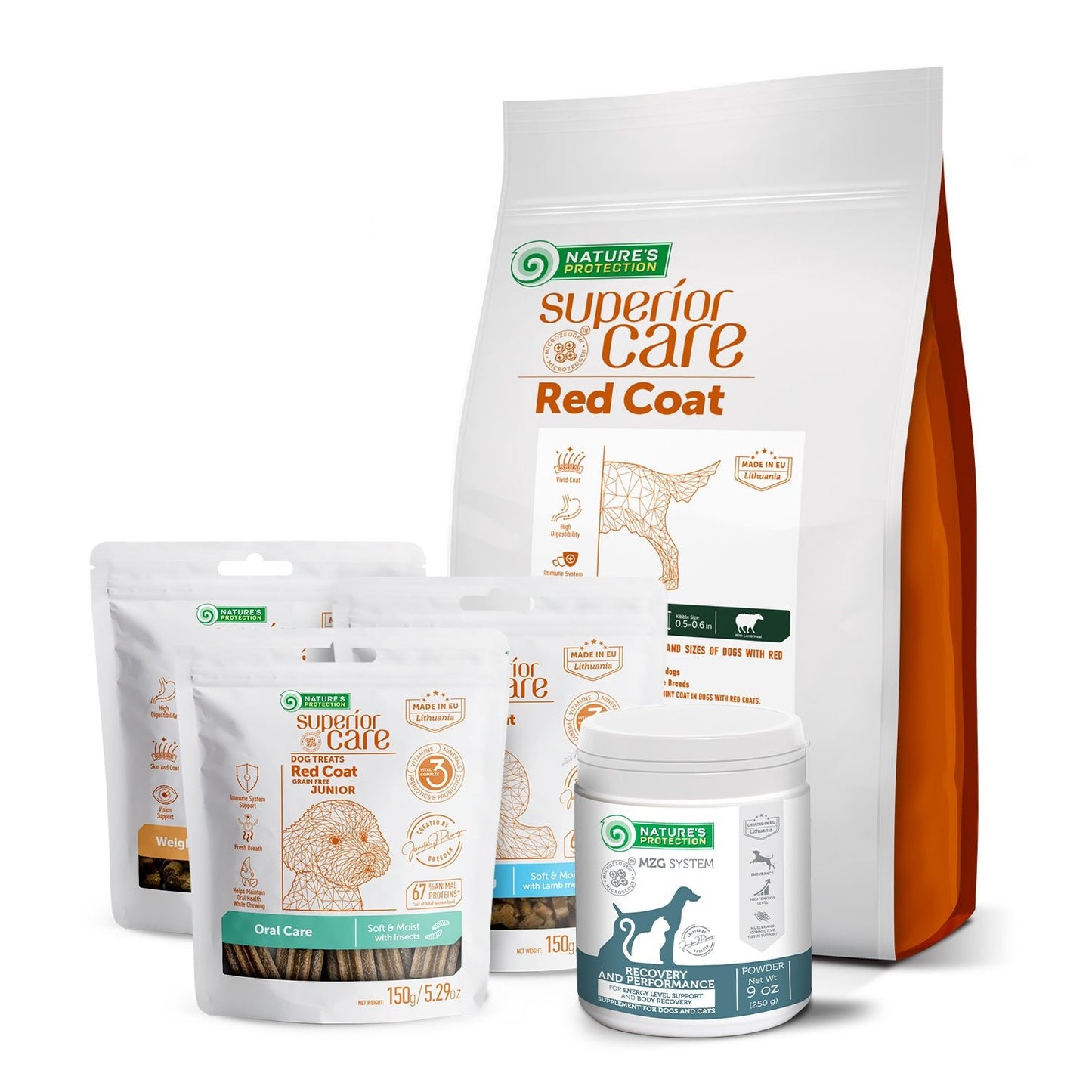 Red Coat All Life Stages Superior Wellness Bundle IV 22lbs - Kika USA SuperiorCare.Pet