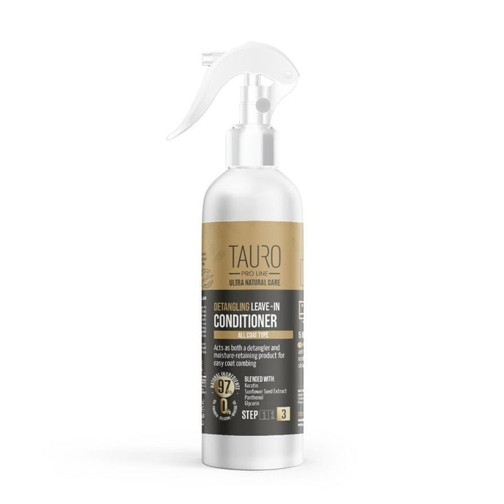 Tauro Pro Line Ultra Natural Care detangling leave-in conditioner for dogs and cats coat - SuperiorCare.Pet