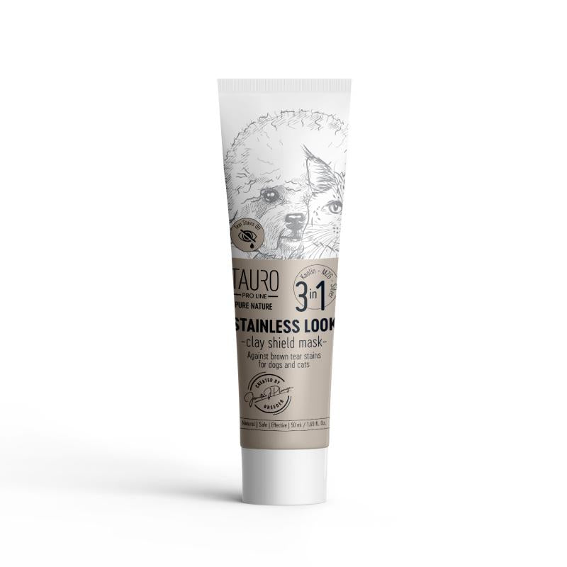 Natural Clay Tear Stain Remover Mask for Dogs & Cats