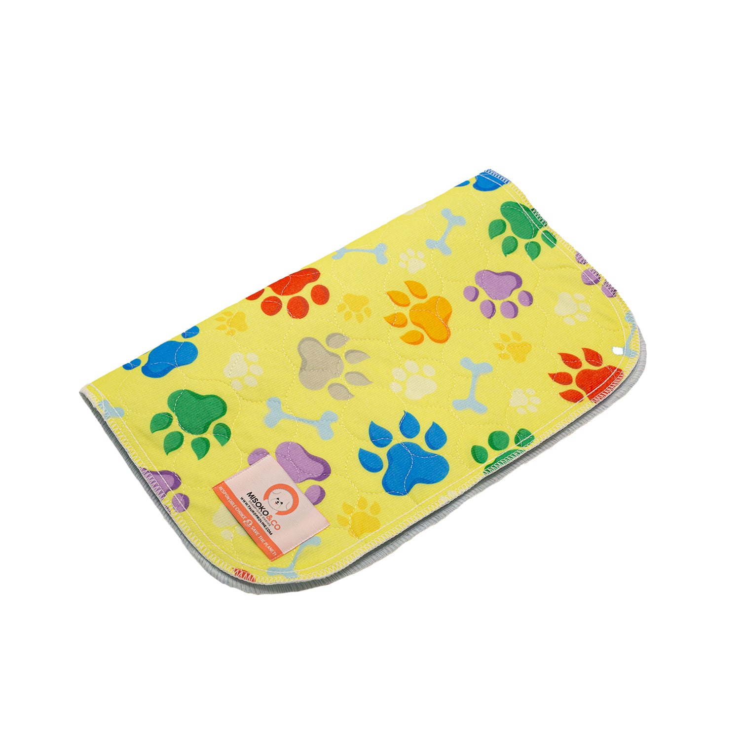 Super Absorbent Washable Puppy Pad with Odor Control & Non-Slip Backing