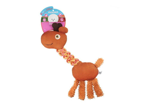 Stretchy Plush Dog Toy