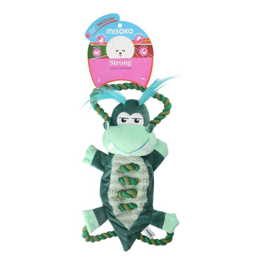 High-Durability Rope Tug Crocodile