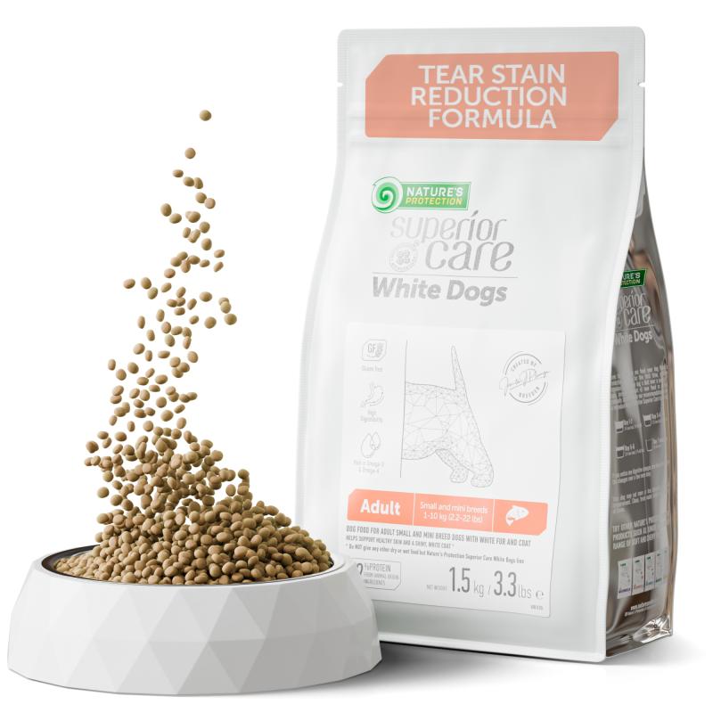 Adult Dogs Food for Light Coat Small & Mini Breeds with Salmon