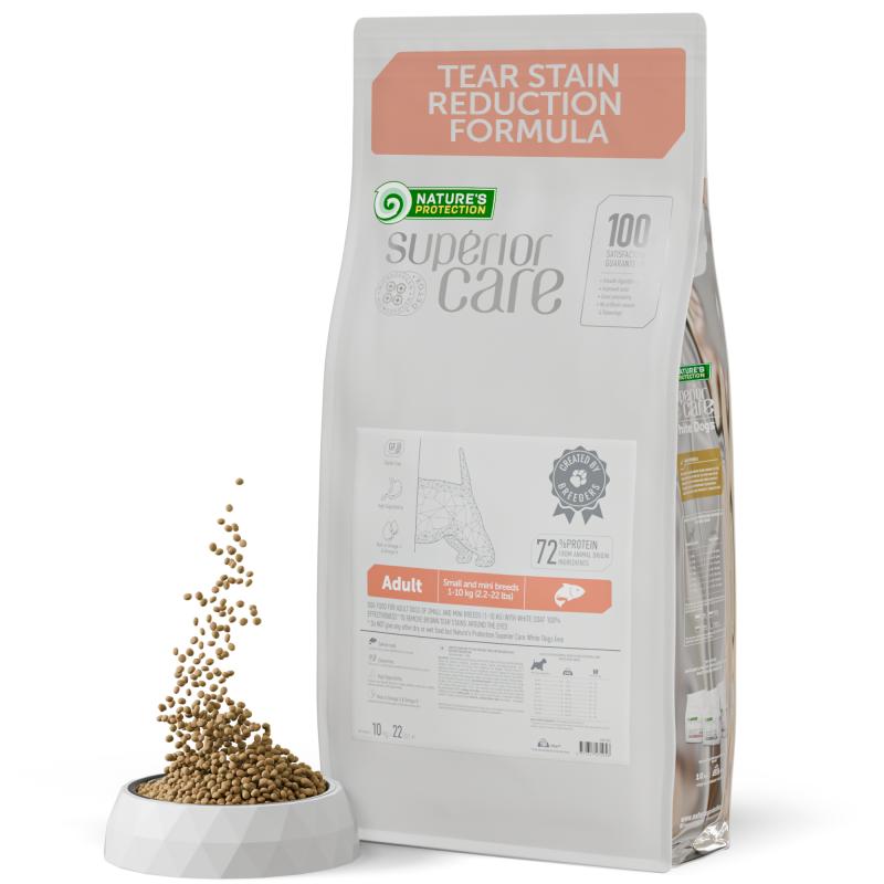 Adult Dogs Food for Light Coat Small & Mini Breeds with Salmon