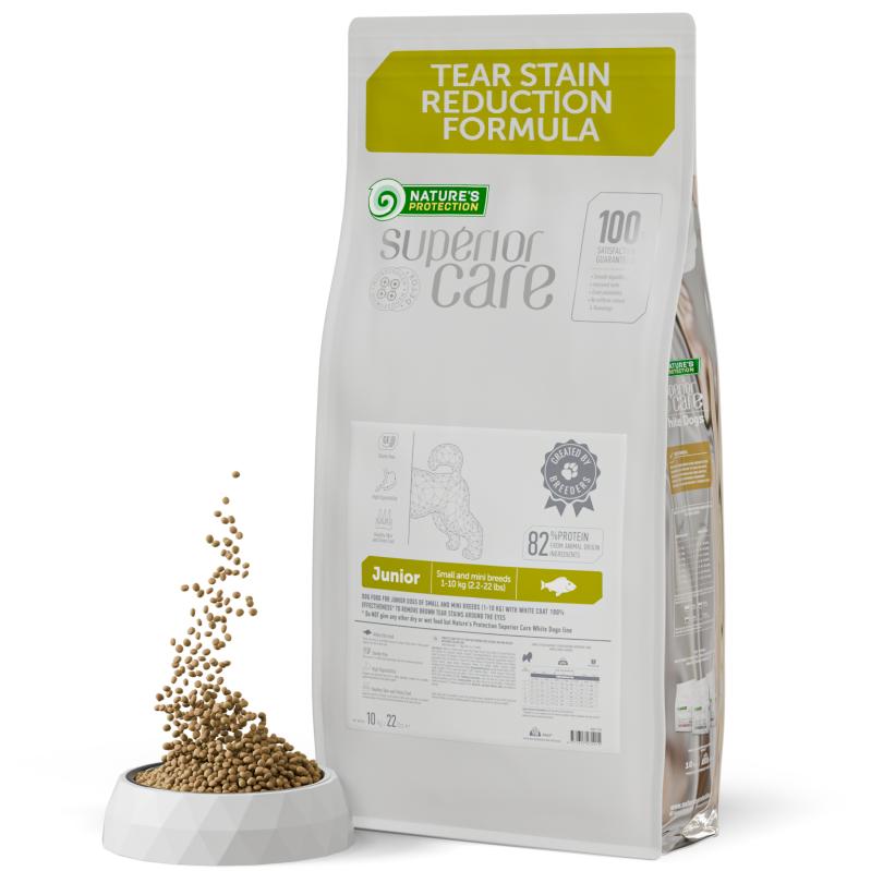 Junior Dog Food for Small & Mini Breeds with White Fish