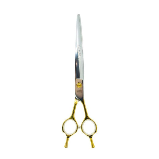 Ergonomic Curved Pet Grooming Scissors – Ultra Sharp 440C Steel