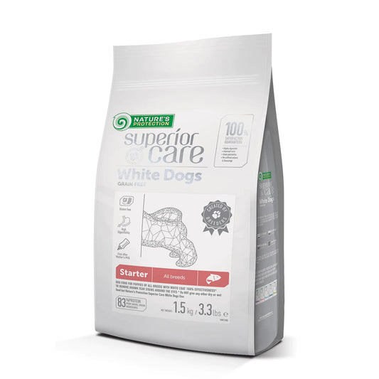 Nature’s Protection Superior Care White Dogs Starter