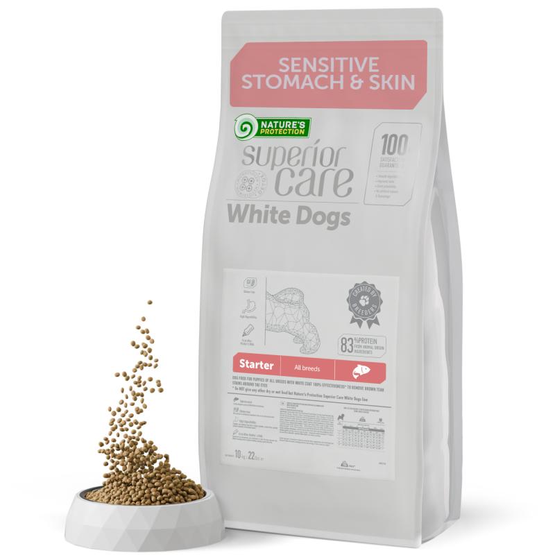 Nature’s Protection Superior Care White Dogs Starter