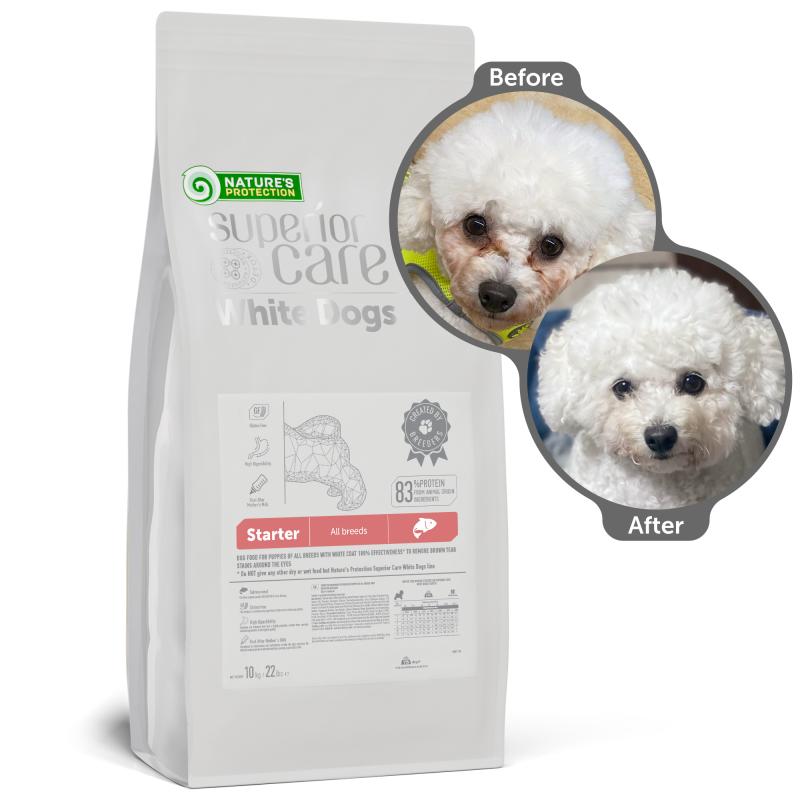 Nature’s Protection Superior Care White Dogs Starter