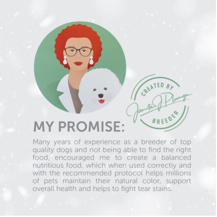 Puppy (up to 4 months) Dogs Food for Light Coat All Breeds with Salmon Protein