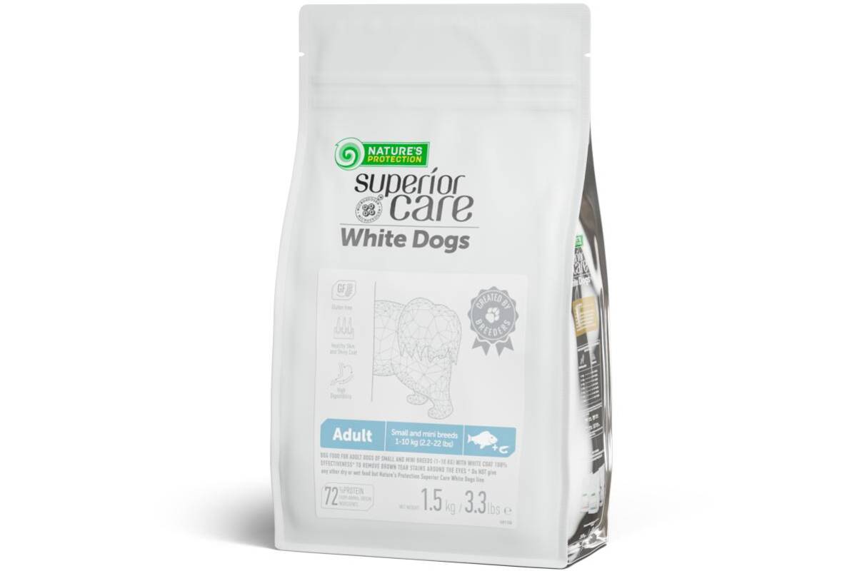 Nature's Protection Superior Care White Dogs White Fish Adult Small and Mini Breeds