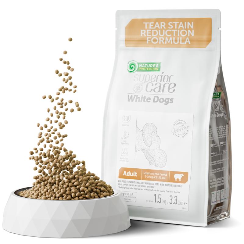 Adult Dogs Food for Light Coat Small & Mini Breeds with Lamb