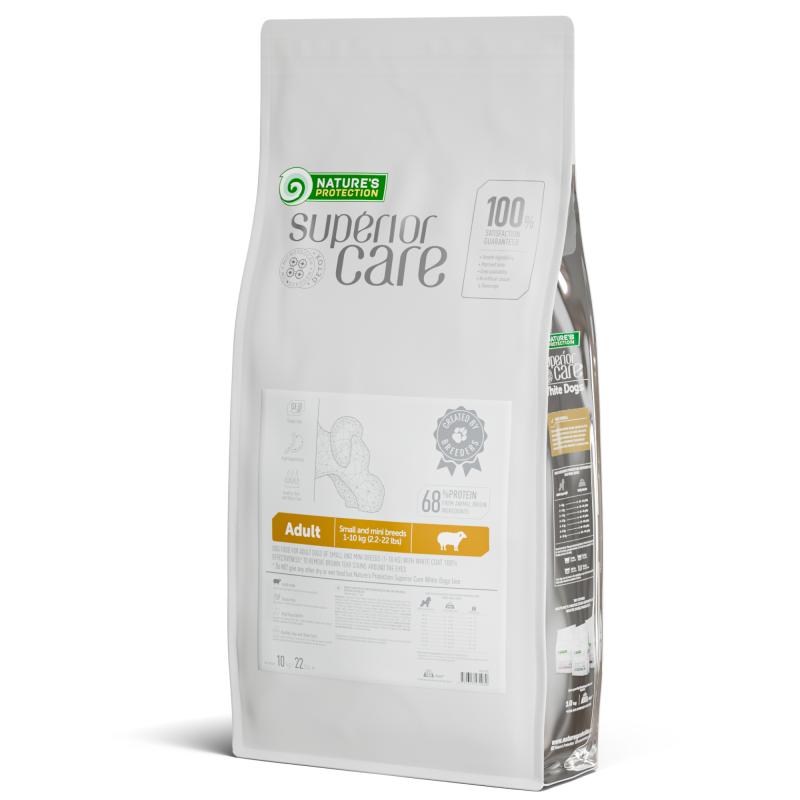 Adult Dogs Food for Light Coat Small & Mini Breeds with Lamb