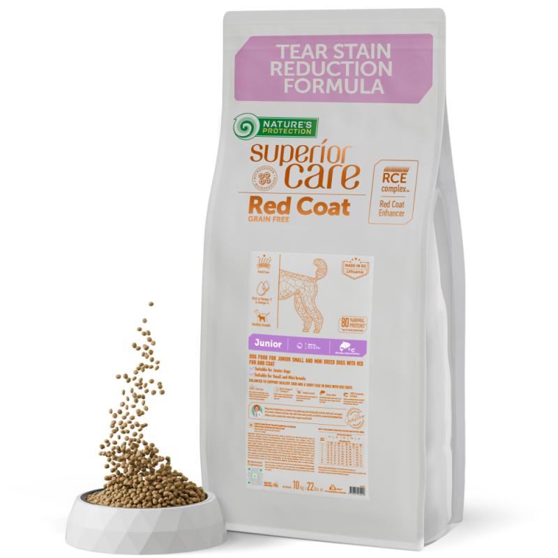 CLEARANCE Junior Dogs Food for Red Coat Small Breeds with Salmon