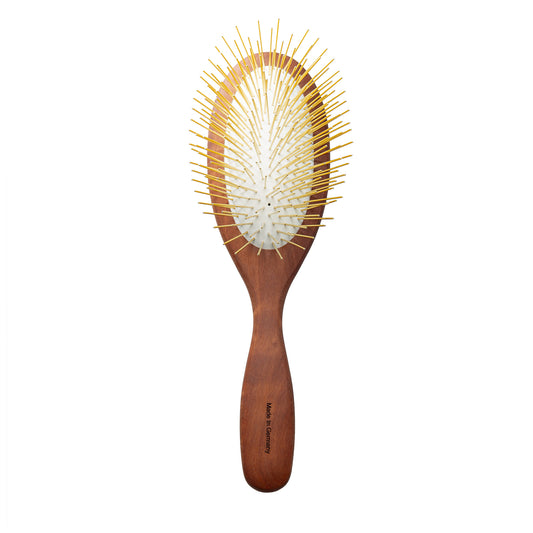 Oval Pear Wood Brush
