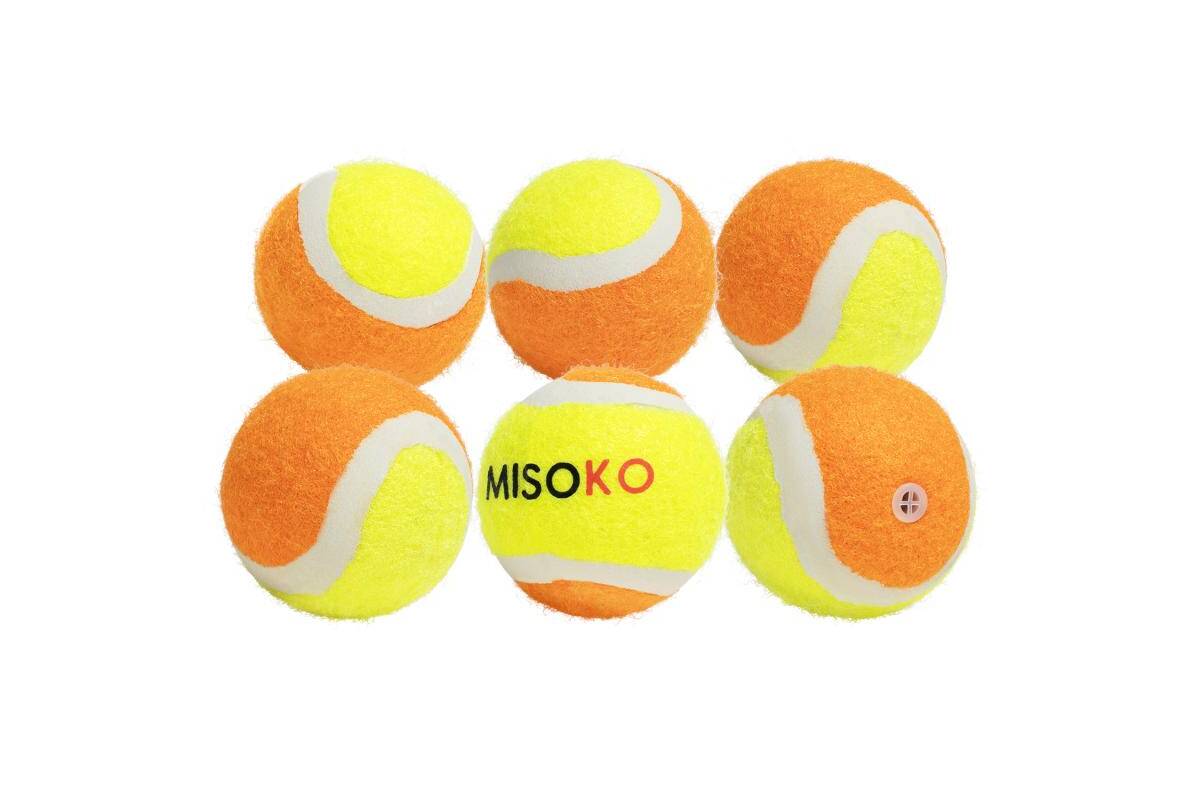MISOKO dog toy, tennis balls