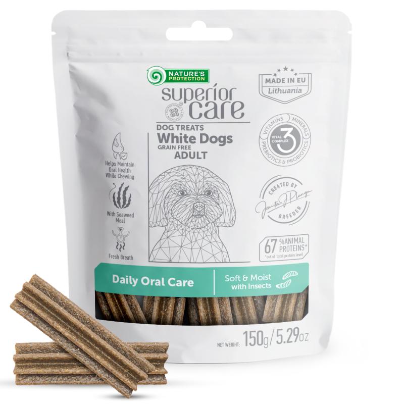Grain-Free Insect Protein Dog Treats for Adult Dogs – Complementary Snacks to Support Daily Dental Health
