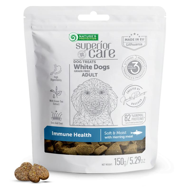 Nature's Protection Superior Care White Dogs Immune Health Herring Nature's Protection Superior Care White Dogs Immune Health Herring