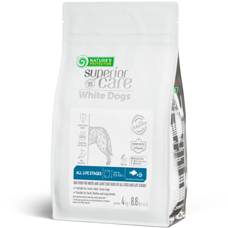 Superior Care White Fish Dog Food - Nature's Protection – Kika USA