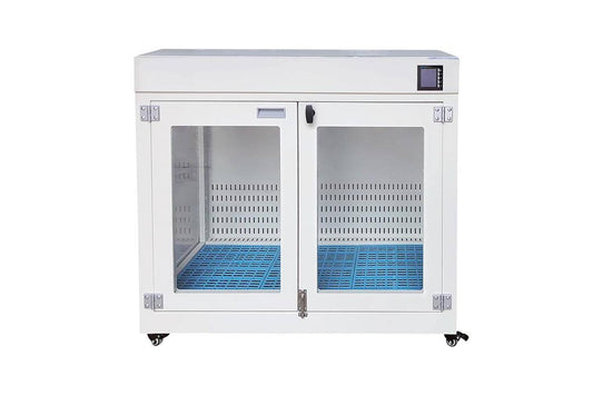 Tauro Pro Line Professional Pet Drying Machine For Grooming Salons LCD Control 5 Different Temperature For All Sizes Pets, White