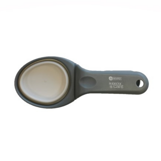 Collapsible Pet Food Scoop with Clip