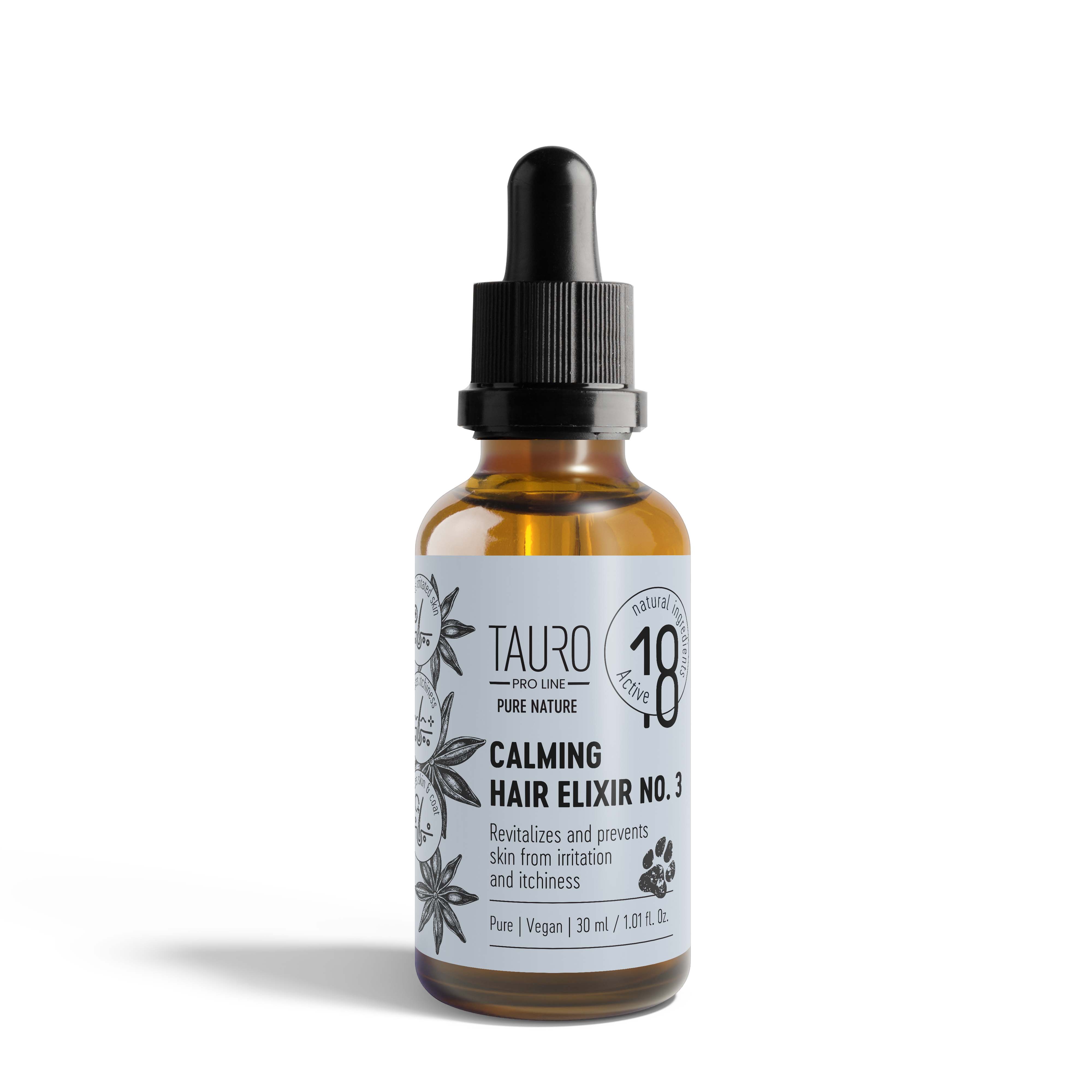 No. 3 Calming Hair Elixir – Anti-Itch Care for Dogs & Cats