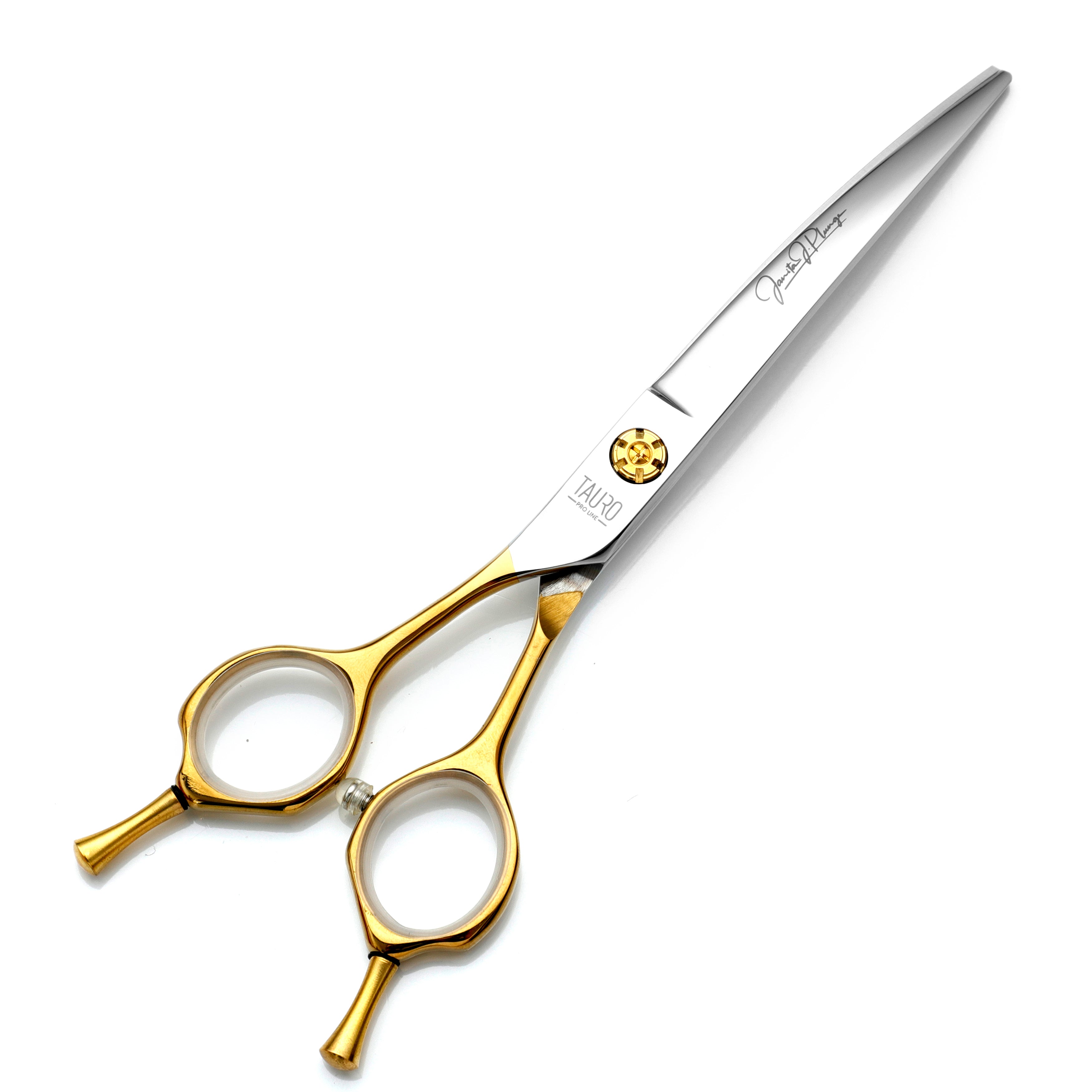Ultra Sharp 6.5” Curved Lefty Grooming Shears – Lightweight & Durable