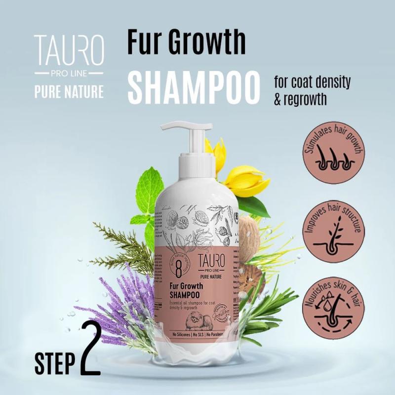Coat Growth Support Shampoo with 7 Essential Oils
