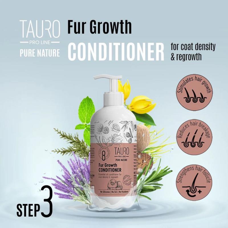 Fur Growth Conditioner for Dogs & Cats – For a Fuller, Healthier Coat