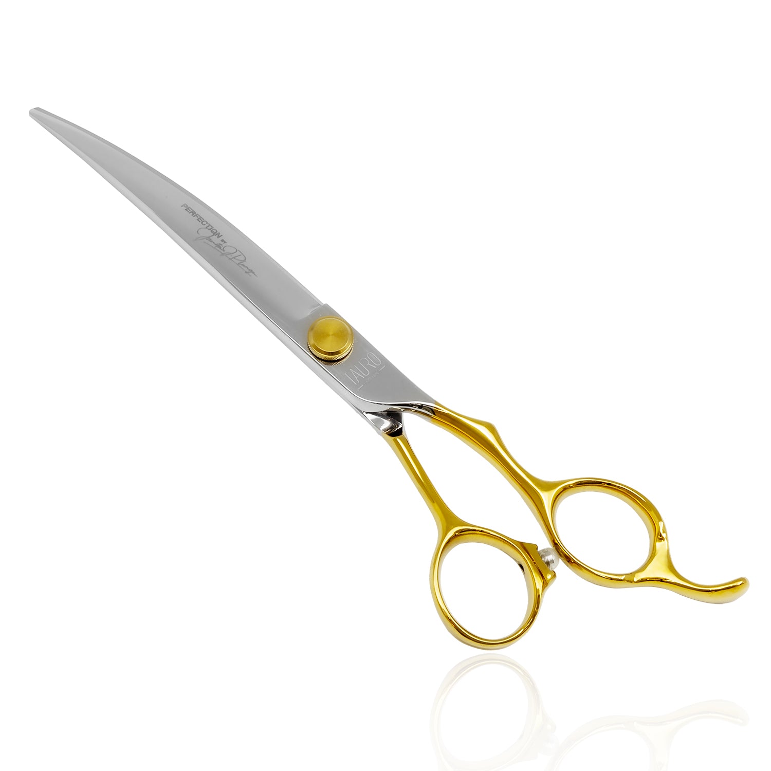 Premium Curved Pet Grooming Shears – 7 Inch, 440C Steel, Ultra Sharp
