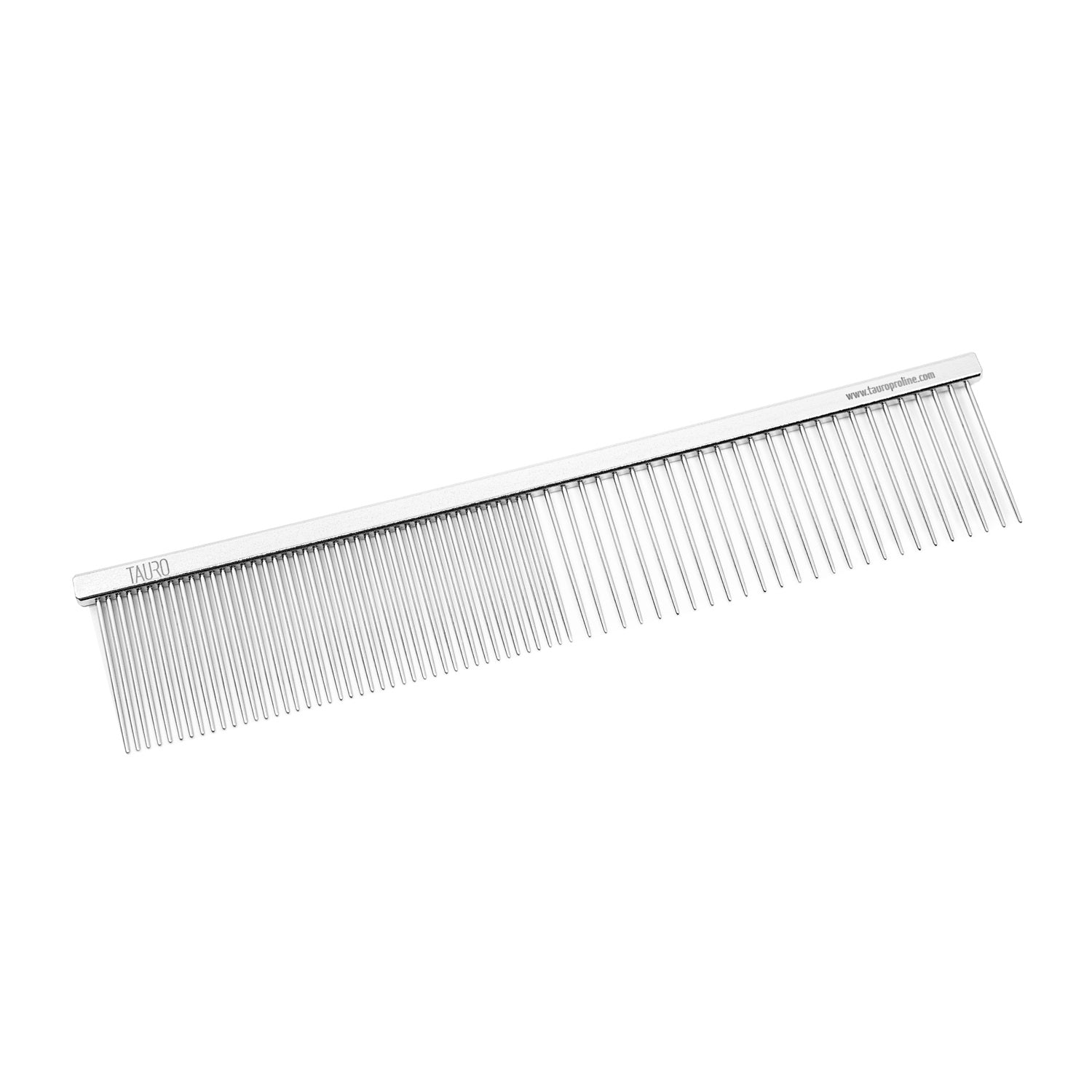 Professional Dual-Tooth Pet Comb, 7.5”