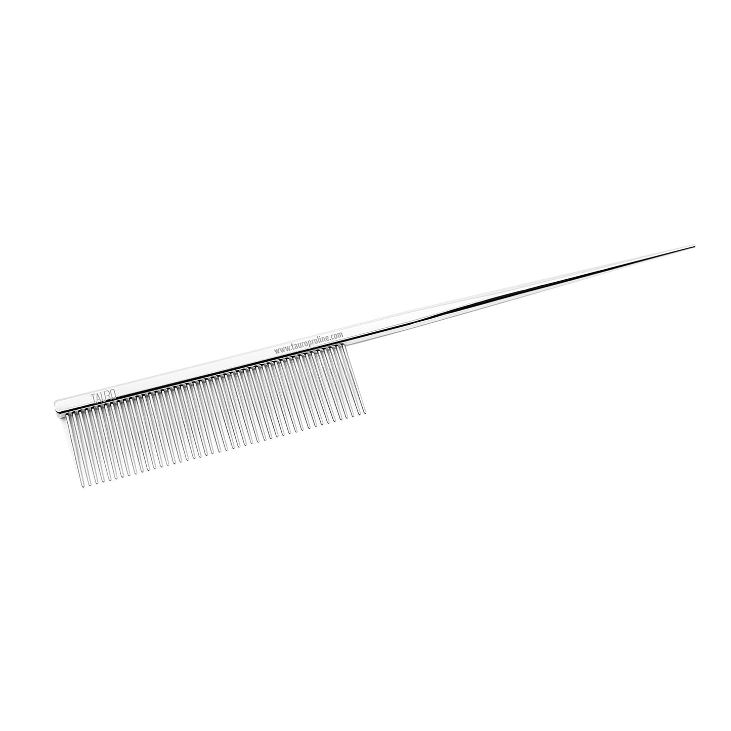 Precision Chrome Grooming Comb, Fine Tooth, 7.6”