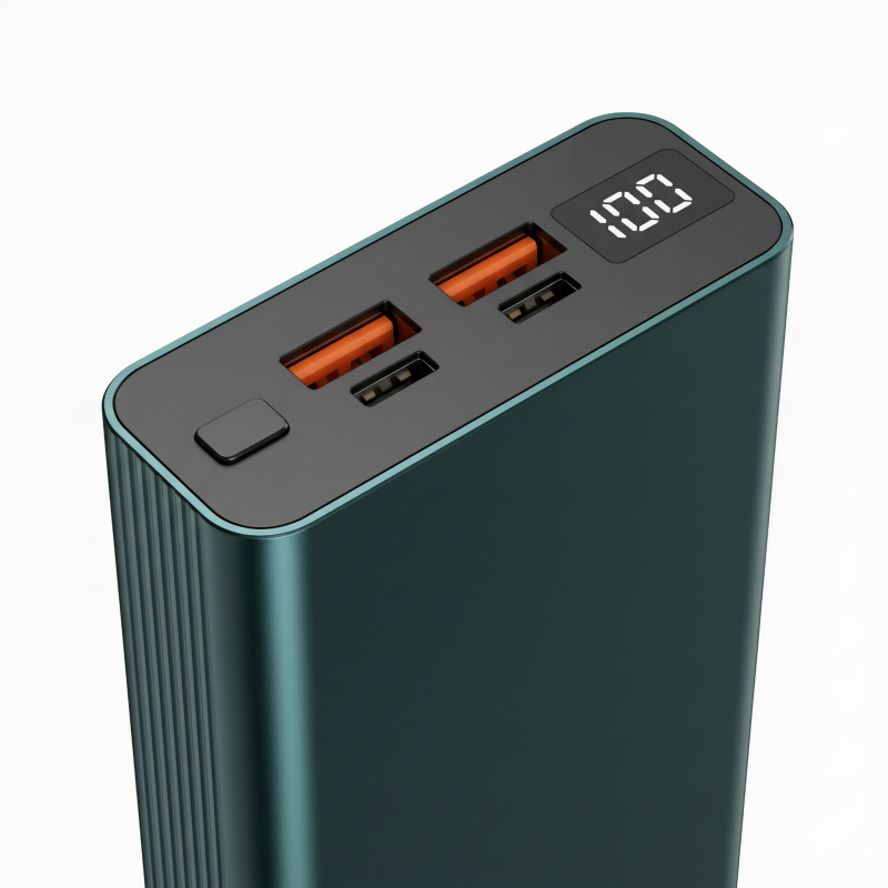 20,000mAh Portable Charger, 22.5W Fast Charging Power Bank, Aluminum, USB-C & USB-A