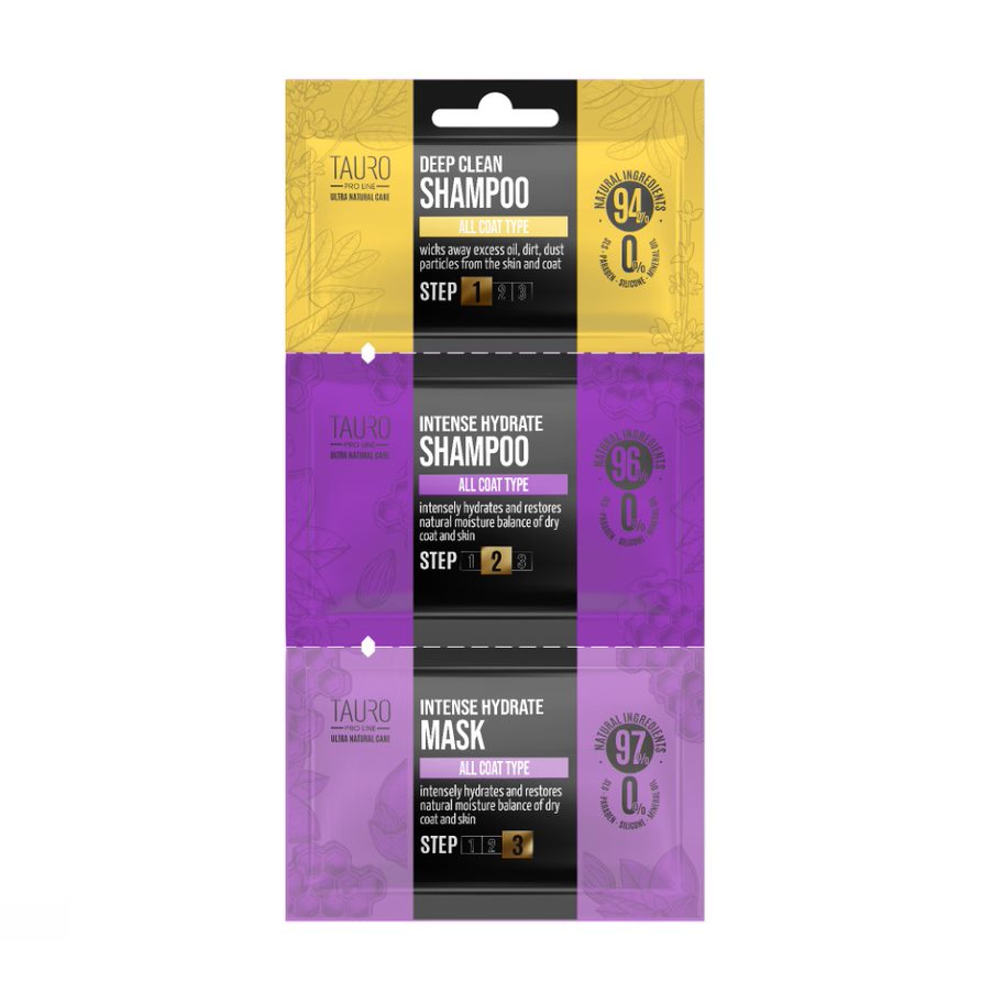 Deep Clean & Intense Hydrate Coat Care Sample Set for Dogs & Cats
