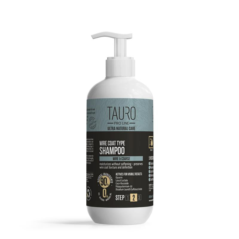 Professional Wire Coat Shampoo for Dogs & Cats – Gentle Texture Care