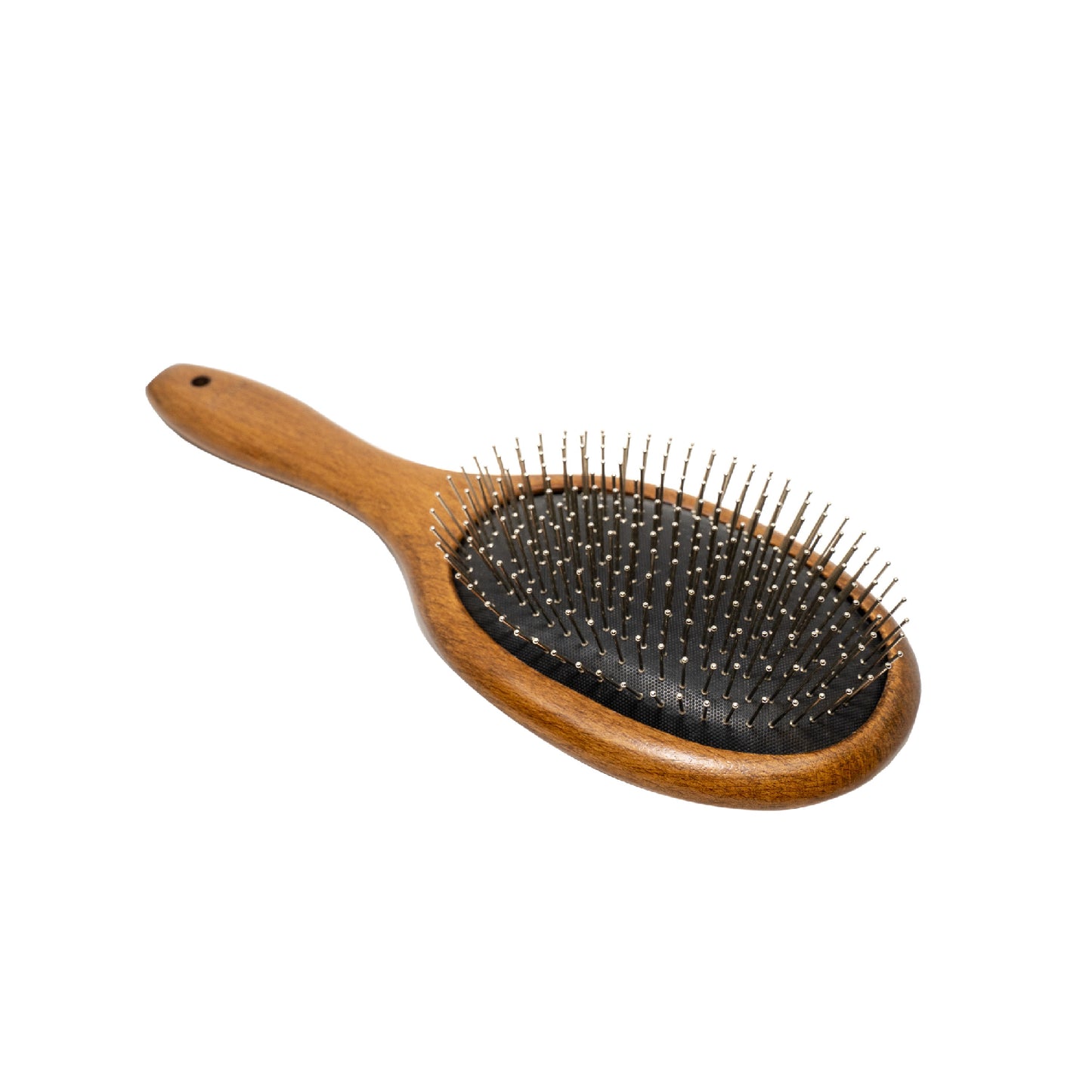 Wooden Round Grooming Brush for Medium & Large Breeds