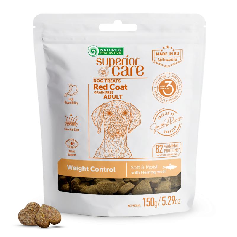 Adult Dog Snacks for Weight Control with Herring - Kika USA SuperiorCare.Pet
