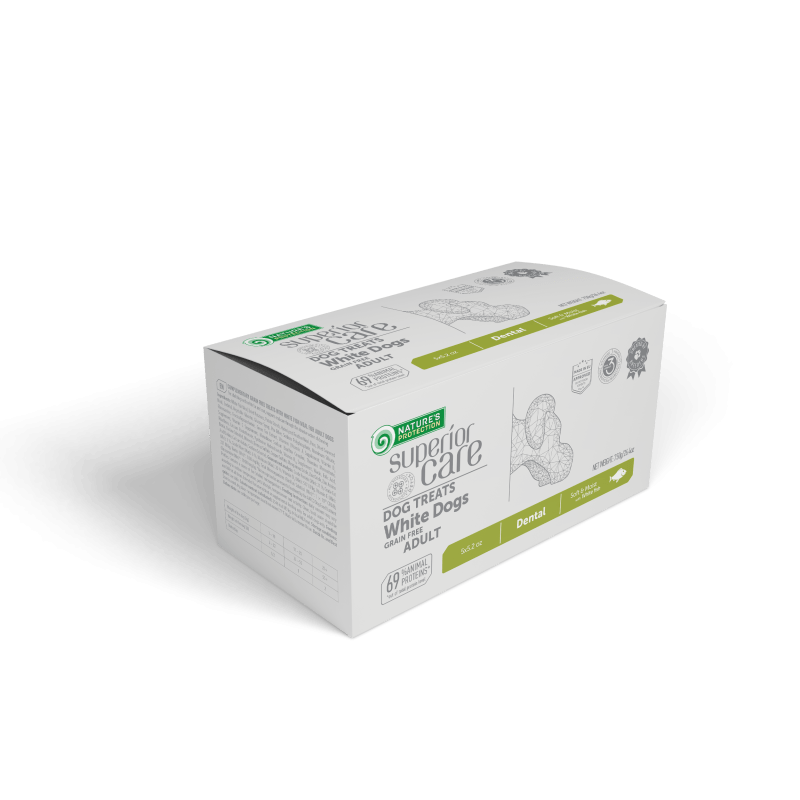 » Adult Light Coated Dogs Supplemental Dental Snacks with White Fish (100% off) - Kika USA SuperiorCare.Pet