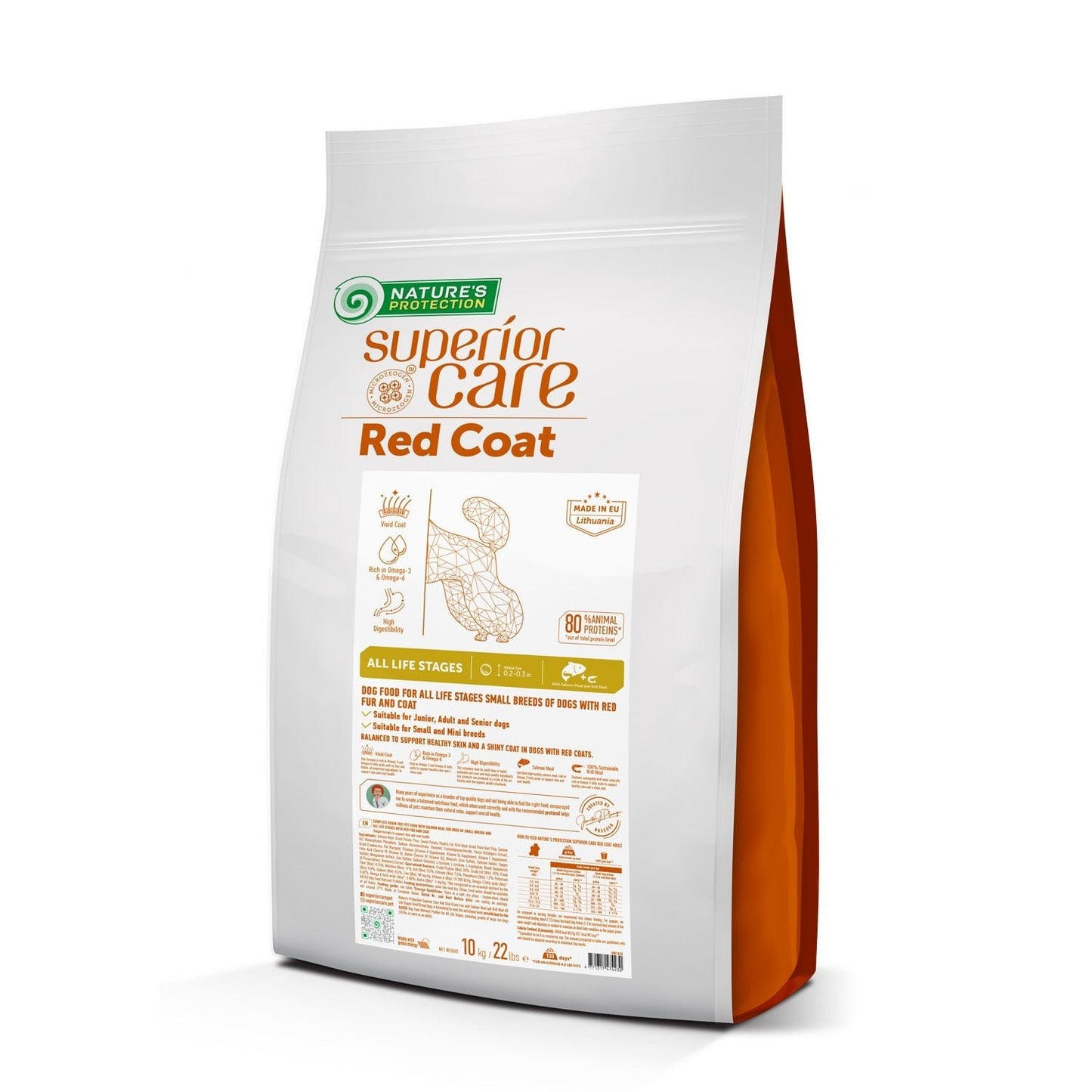 » All Life Stages Dogs Food for Red Coat Small & Mini Breeds with Salmon (100% off) - Kika USA SuperiorCare.Pet