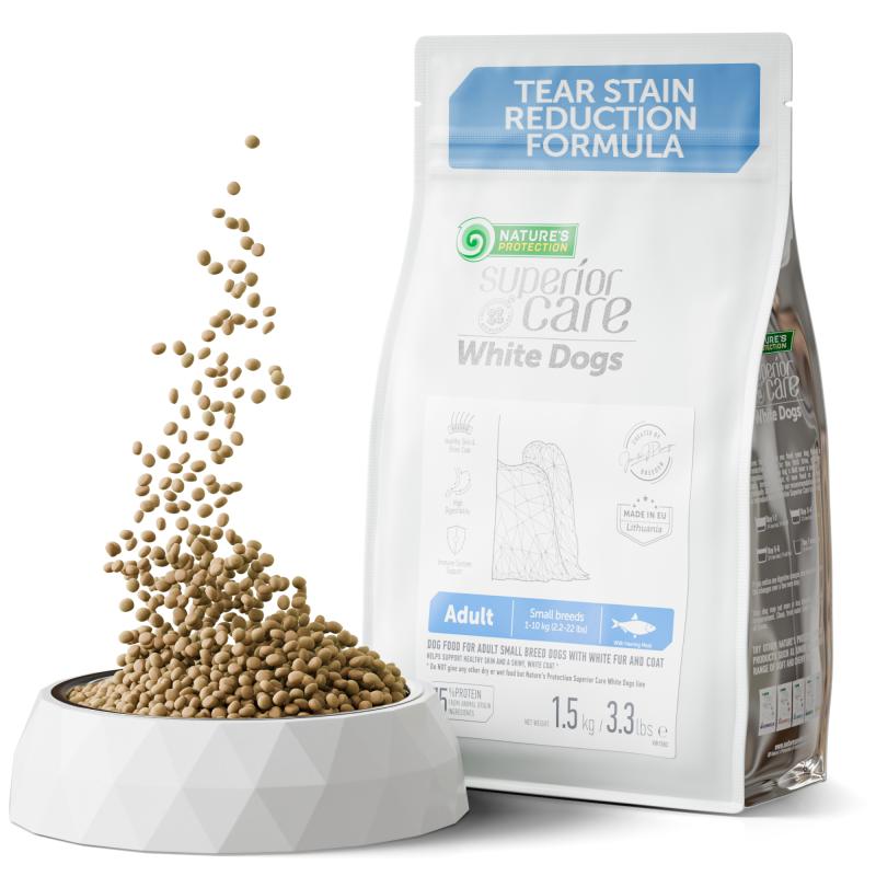 CLEARANCE Adult Dogs Food for Light Coat Small Breeds with Herring - Kika USA SuperiorCare.Pet