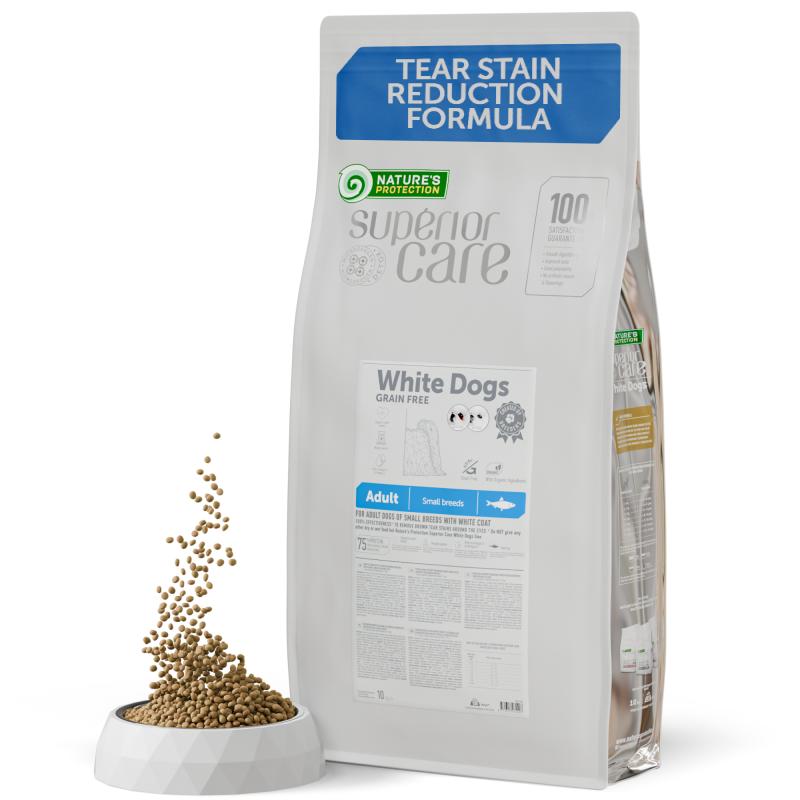 CLEARANCE Adult Dogs Food for Light Coat Small Breeds with Herring - Kika USA SuperiorCare.Pet