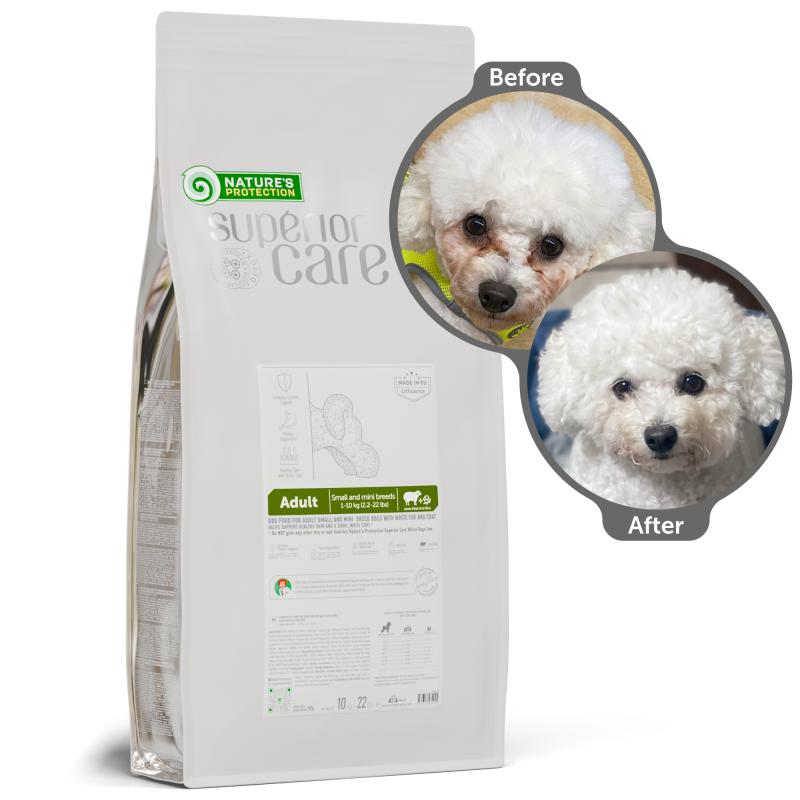 CLEARANCE Adult Dogs Food for Light Coat Small Breeds with Lamb - Kika USA SuperiorCare.Pet