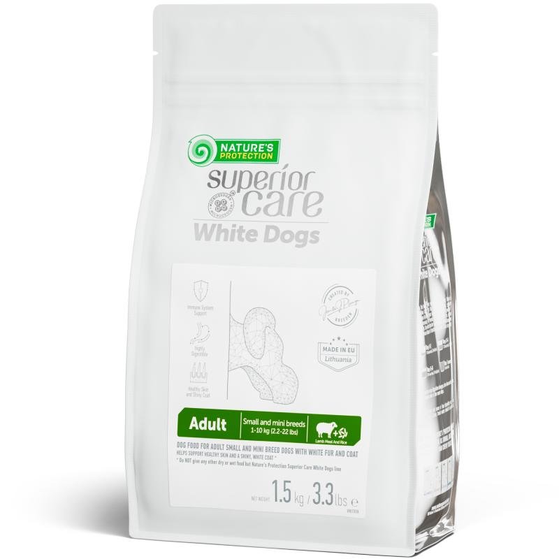 CLEARANCE Adult Dogs Food for Light Coat Small Breeds with Lamb - Kika USA SuperiorCare.Pet