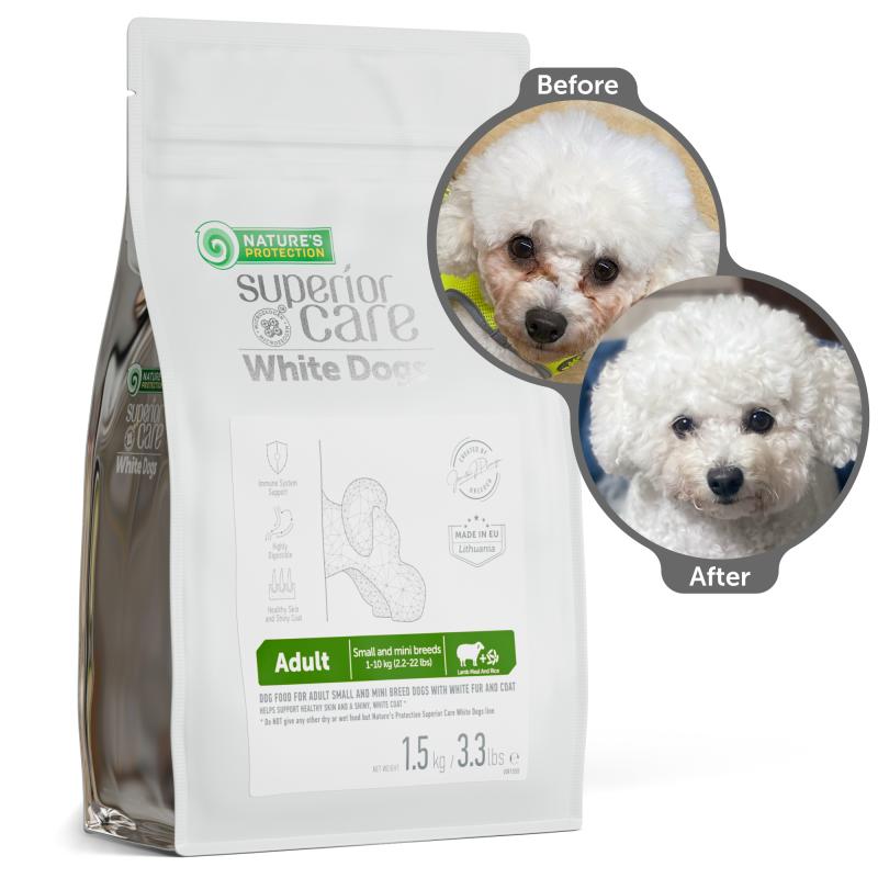 CLEARANCE Adult Dogs Food for Light Coat Small Breeds with Lamb - Kika USA SuperiorCare.Pet