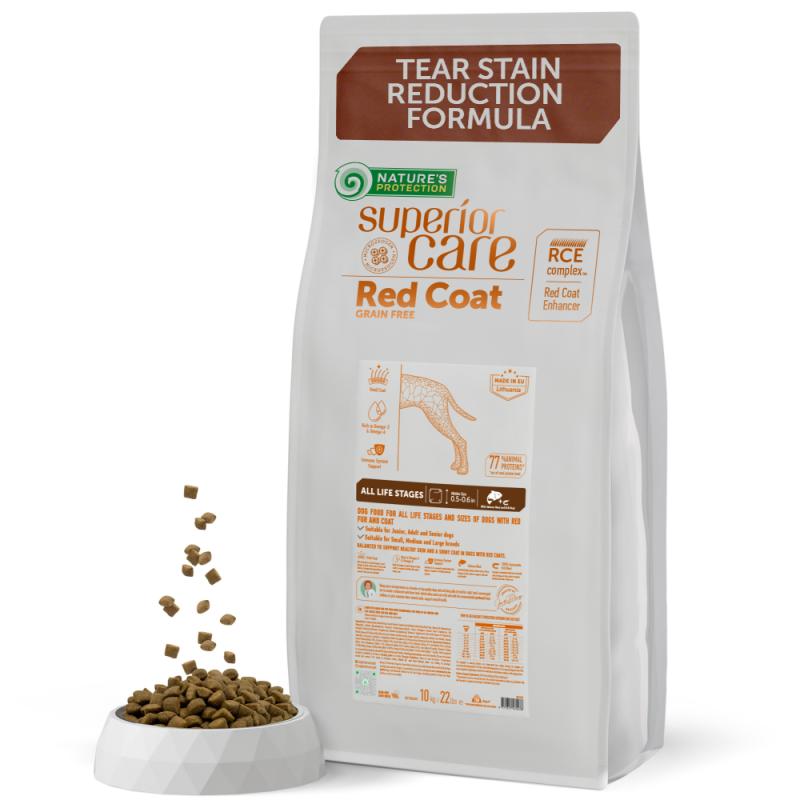 CLEARANCE All Life Stages Dog Food for Red Coat All Breeds with Salmon & Krill - Kika USA SuperiorCare.Pet