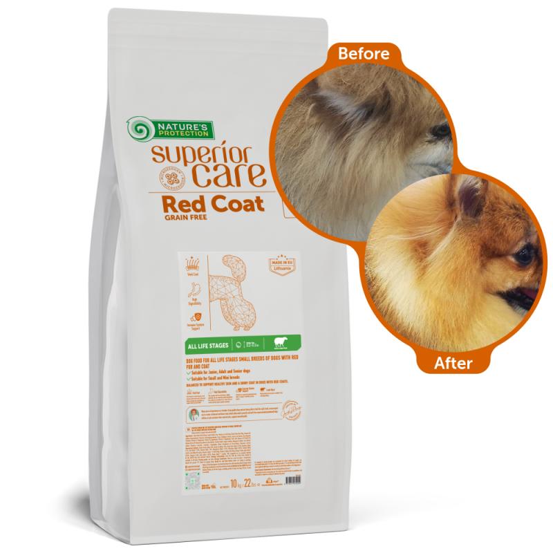 CLEARANCE All Life Stages Dog Food for Red Coat Small & Mini Breeds with Lamb - Kika USA SuperiorCare.Pet